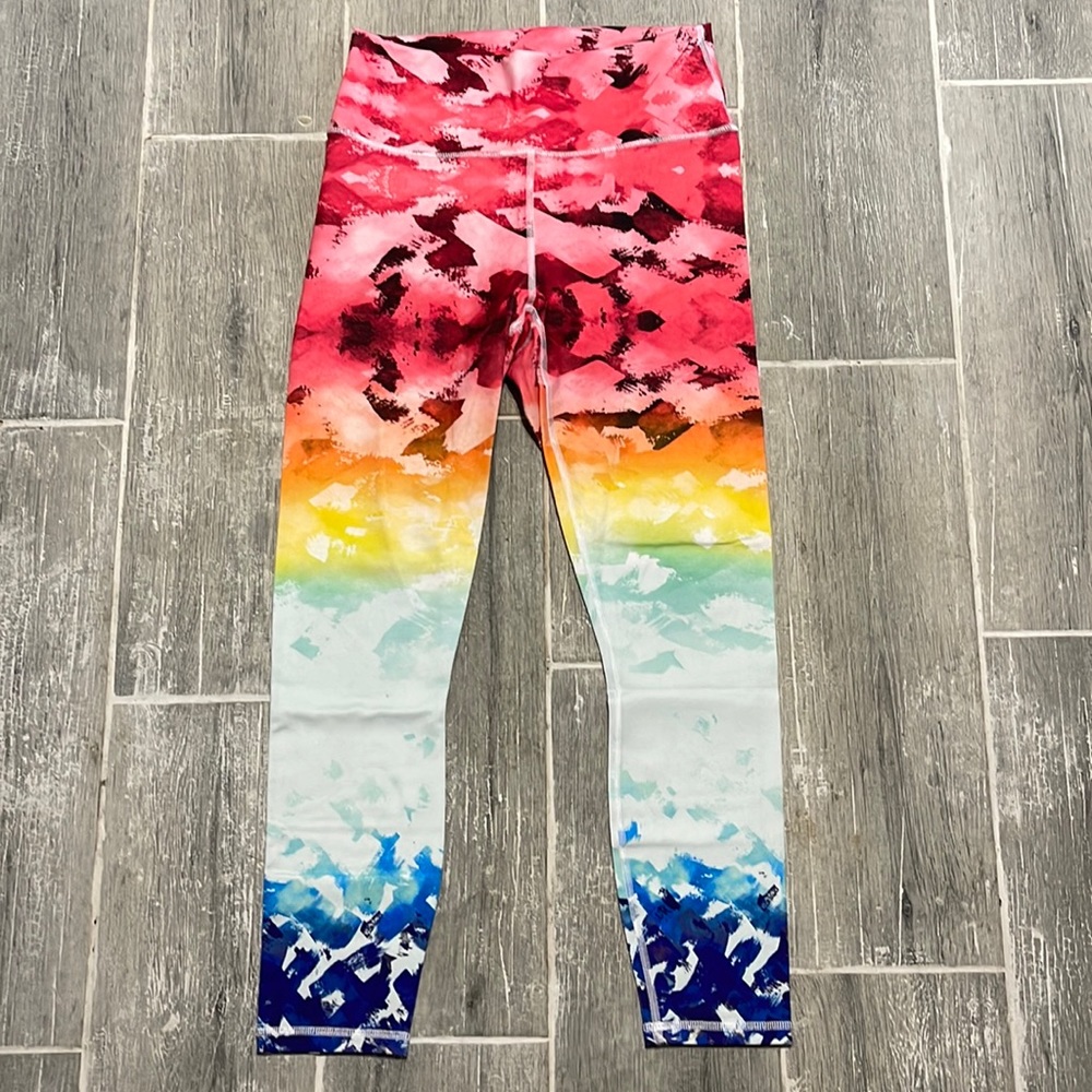 Fabletics Pride Define PowerHold® High-Waisted 7/8 Leggings